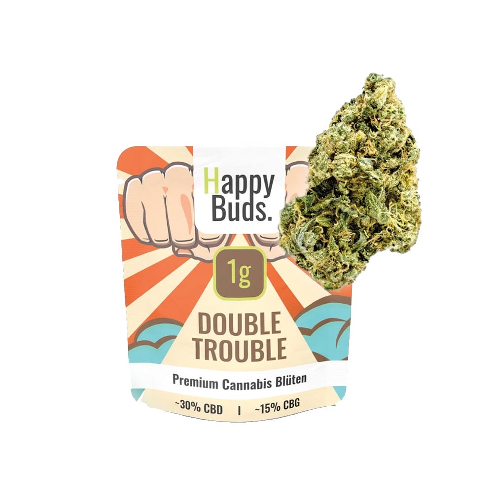 Double Trouble CBD Blüten - 1g