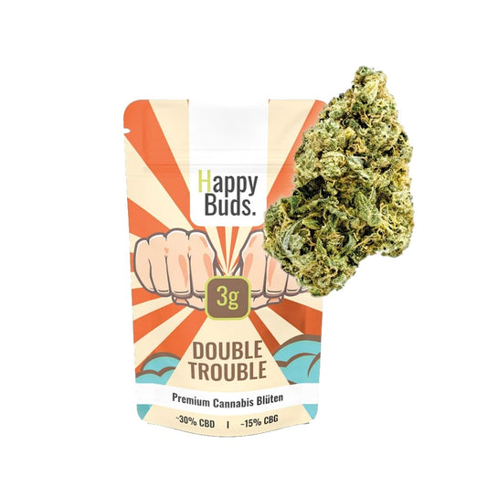 Double Trouble CBD Blüten - 3g