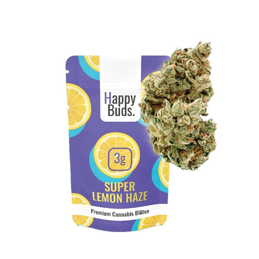Super Lemon Haze CBD Blüten  - 3g