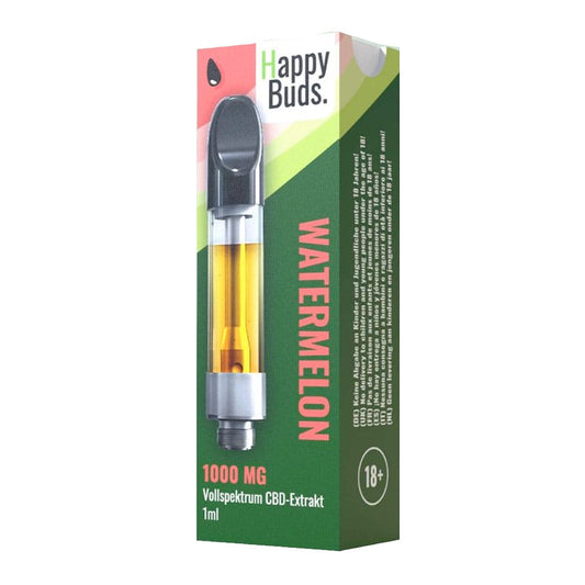 Happy Buds CBD Extraktkartuschen - Watermelon