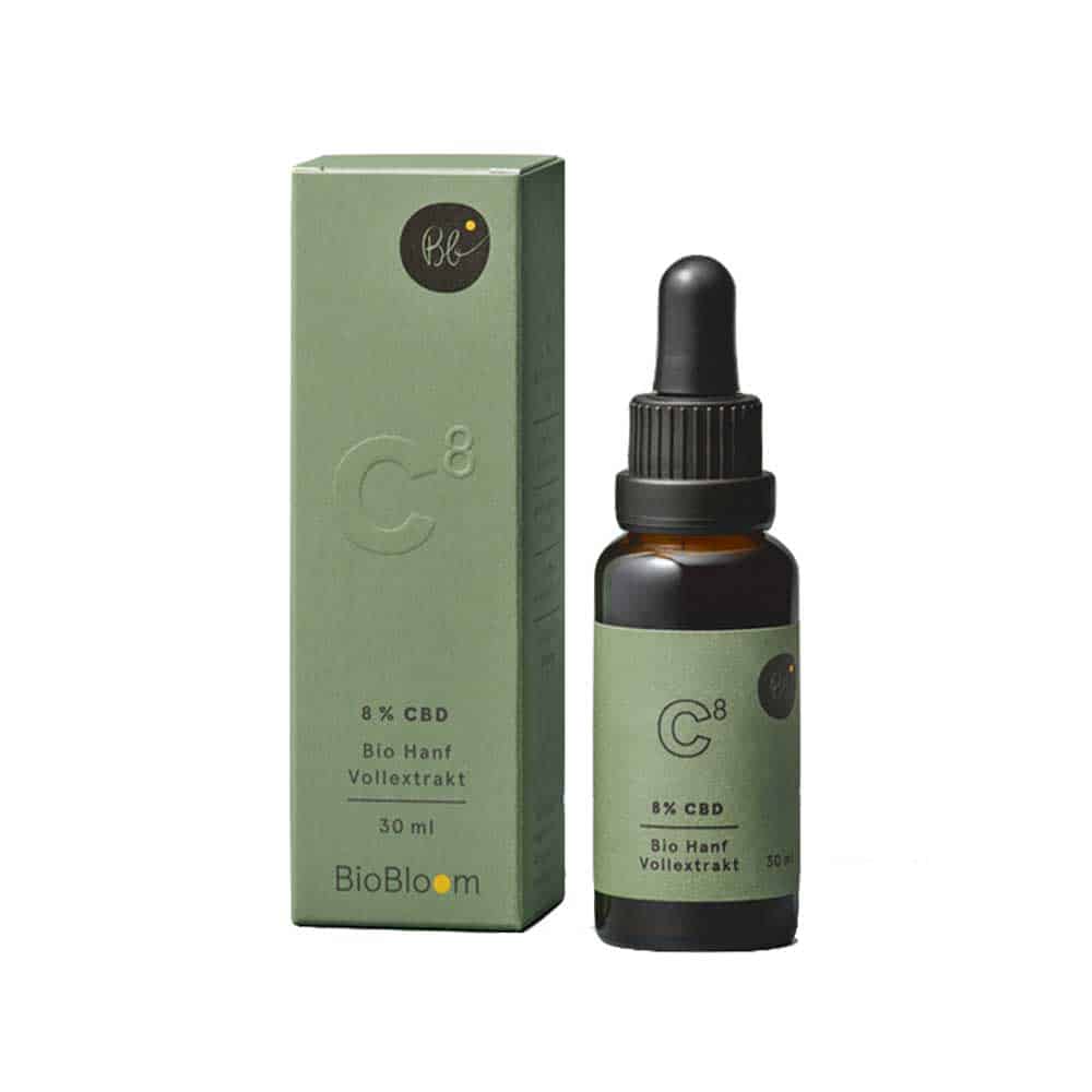 BioBloom - Bio CBD Öl  8% (2.400mg) - 30ml - cbdserenity