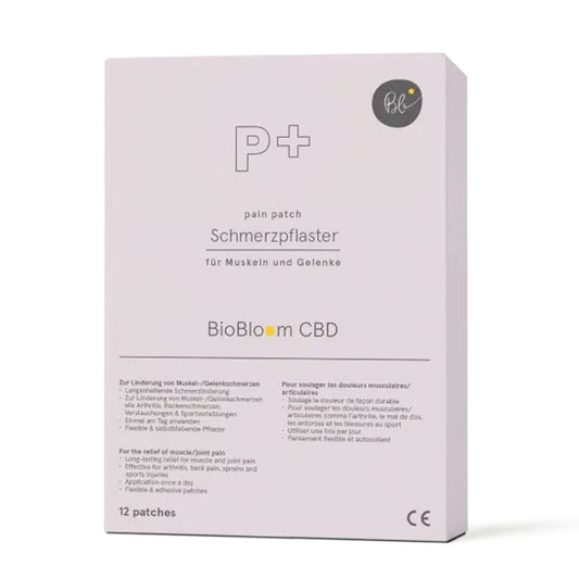 BioBloom CBD Pain Patches 20mg CBD/Pflaster - cbdserenity