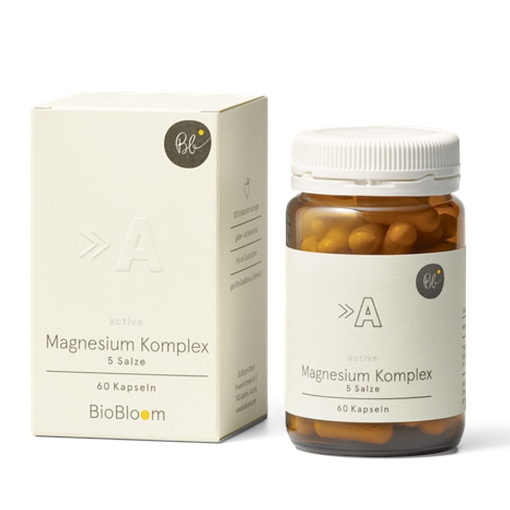 BioBloom | Magnesium Komplex 5 Salze (60 Kapseln)