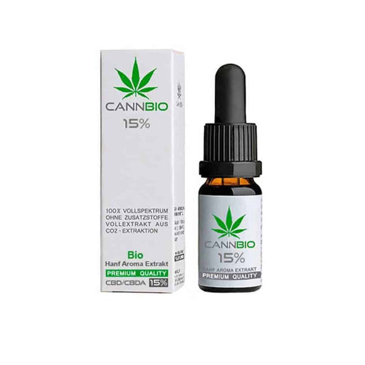 CANNBIO - Bio CBD Öl 15% (1.500mg) - 10ml - cbdserenity