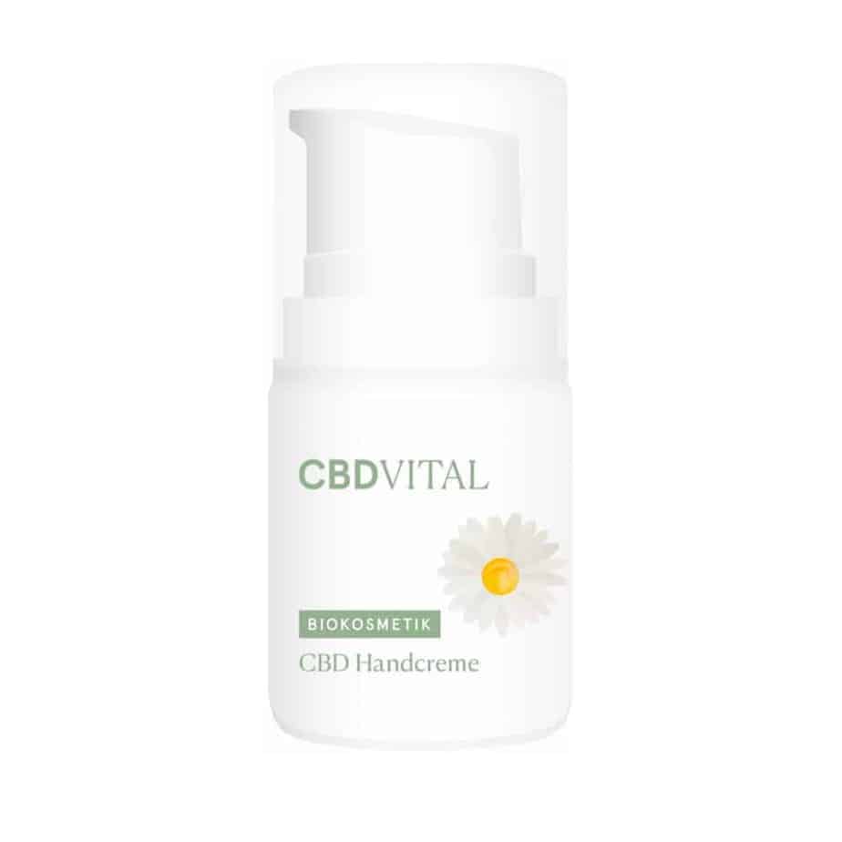 CBD VITAL - CBD Handcreme - CBD Creme mit 1% (100mg) CBD - 50ml - cbdserenity