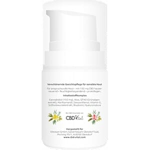 CBD VITAL - CBD Hydracalm Anti-Aging-Pflege - CBD Creme mit 3% (150mg) CBD – 50ml - cbdserenity