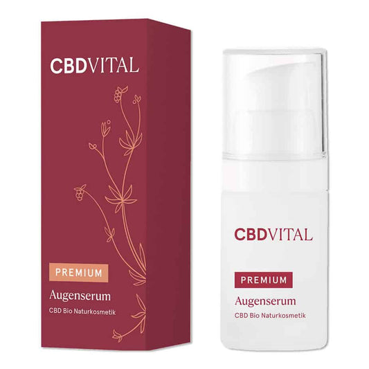 CBD VITAL - Premium - Augenserum - CBD Serum mit (75mg) CBD – 15ml - cbdserenity