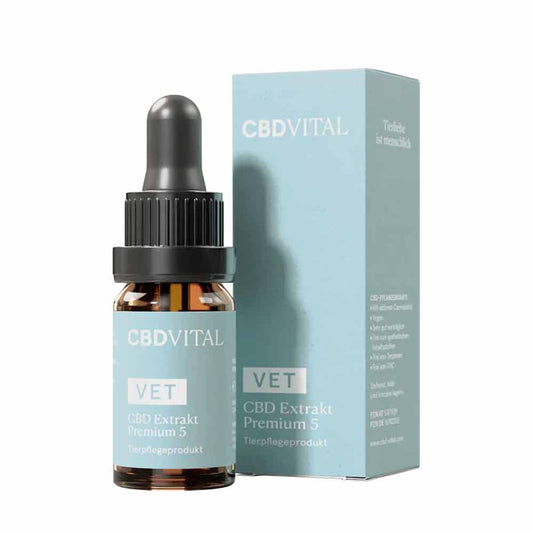 CBD VITAL | VET CBD 5 Extrakt Premium | Für Haustiere