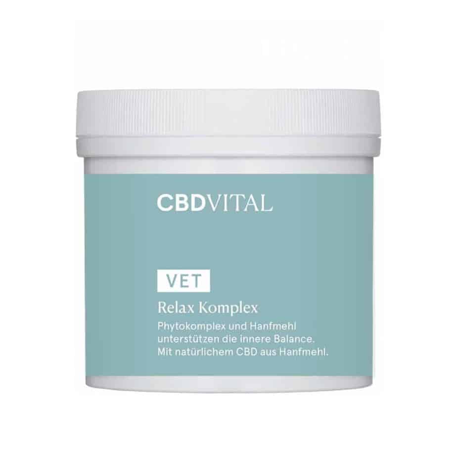 CBD Vital - VET - Relax Komplex mit natürlichem CBD - 100g - cbdserenity