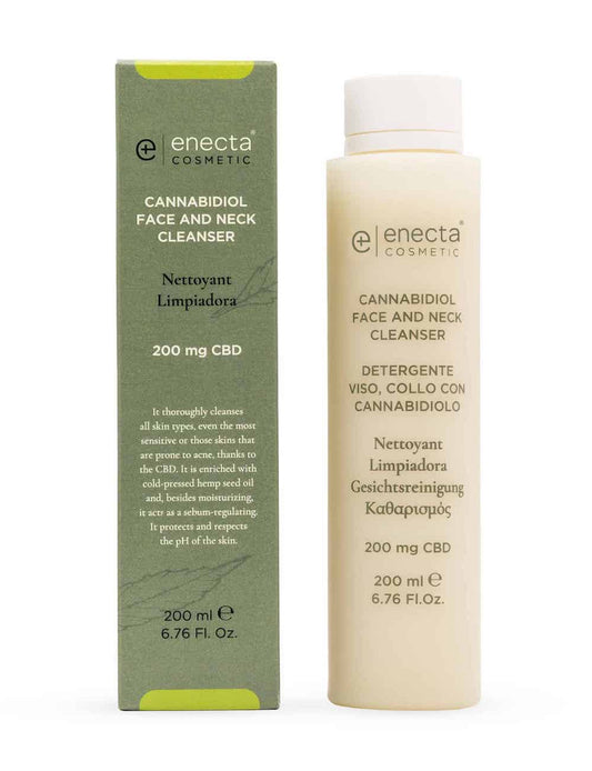 Enecta Gesichtsreiniger 200mg CBD (200ml) | Sanfte Reinigung