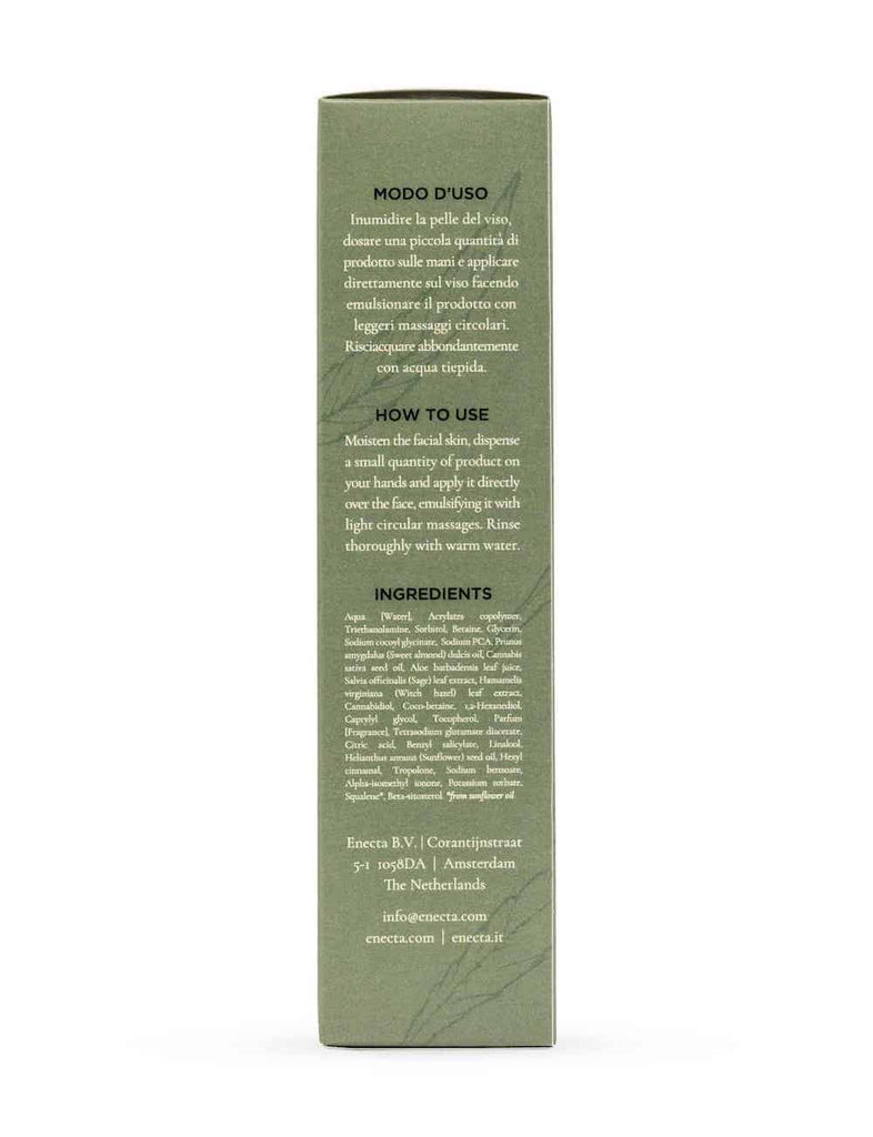 enecta Gesichtsreiniger 200 mg CBD - 200 ml Face and Neck Cleanser - cbdserenity