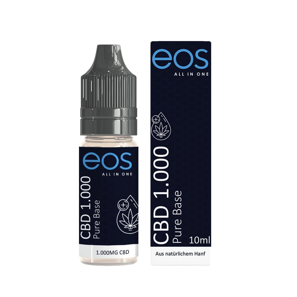 eos - CBD E-Liquid 10% (1.000mg) Pure Base 10ml - cbdserenity