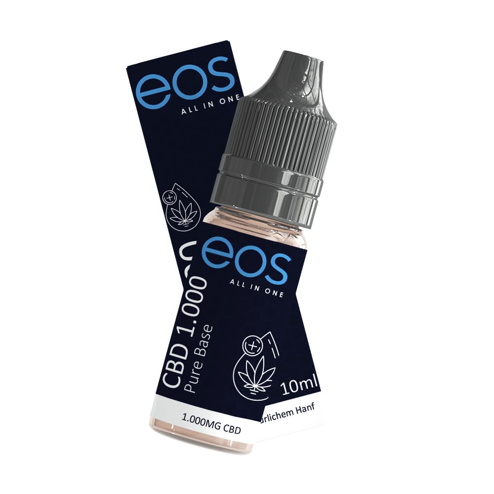 eos - CBD E-Liquid 10% (1.000mg) Pure Base 10ml - cbdserenity