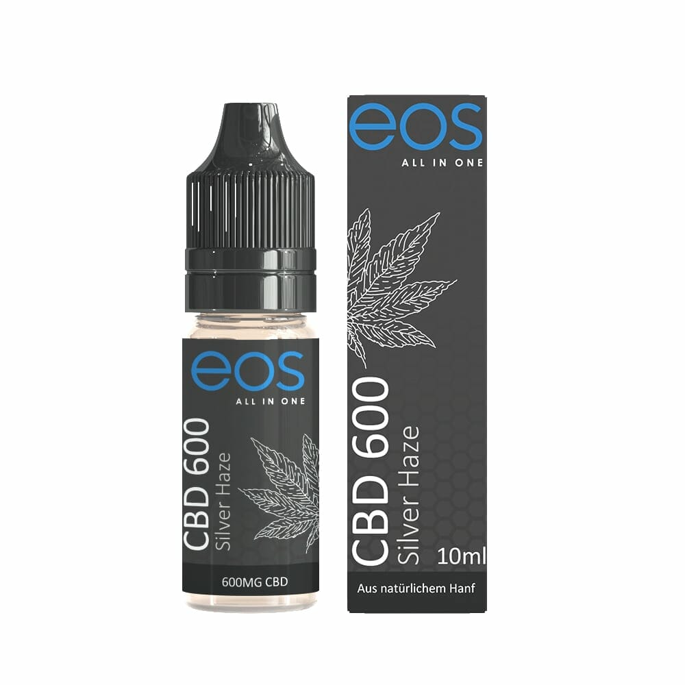 eos - CBD E-Liquid 6% (600mg) Silver Haze 10ml - cbdserenity