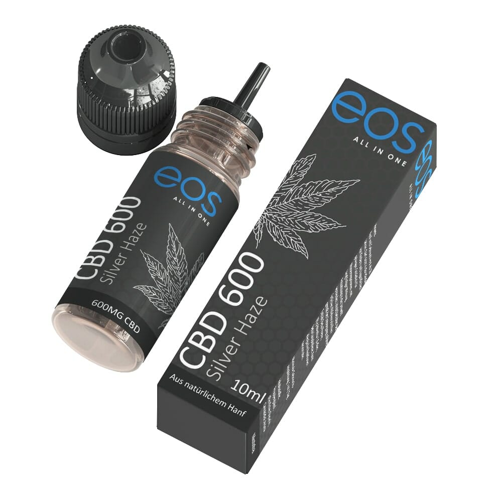 eos - CBD E-Liquid 6% (600mg) Silver Haze 10ml - cbdserenity