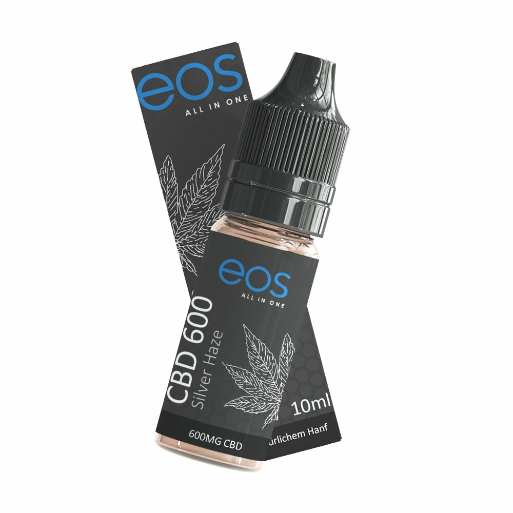 eos - CBD E-Liquid 6% (600mg) Silver Haze 10ml - cbdserenity