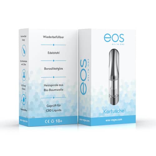 eos - eos Vape 320mAh - Ersatz-Kartusche - cbdserenity