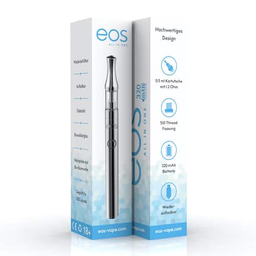 eos - eos Vape 320mAh - Ersatz-Kartusche - cbdserenity