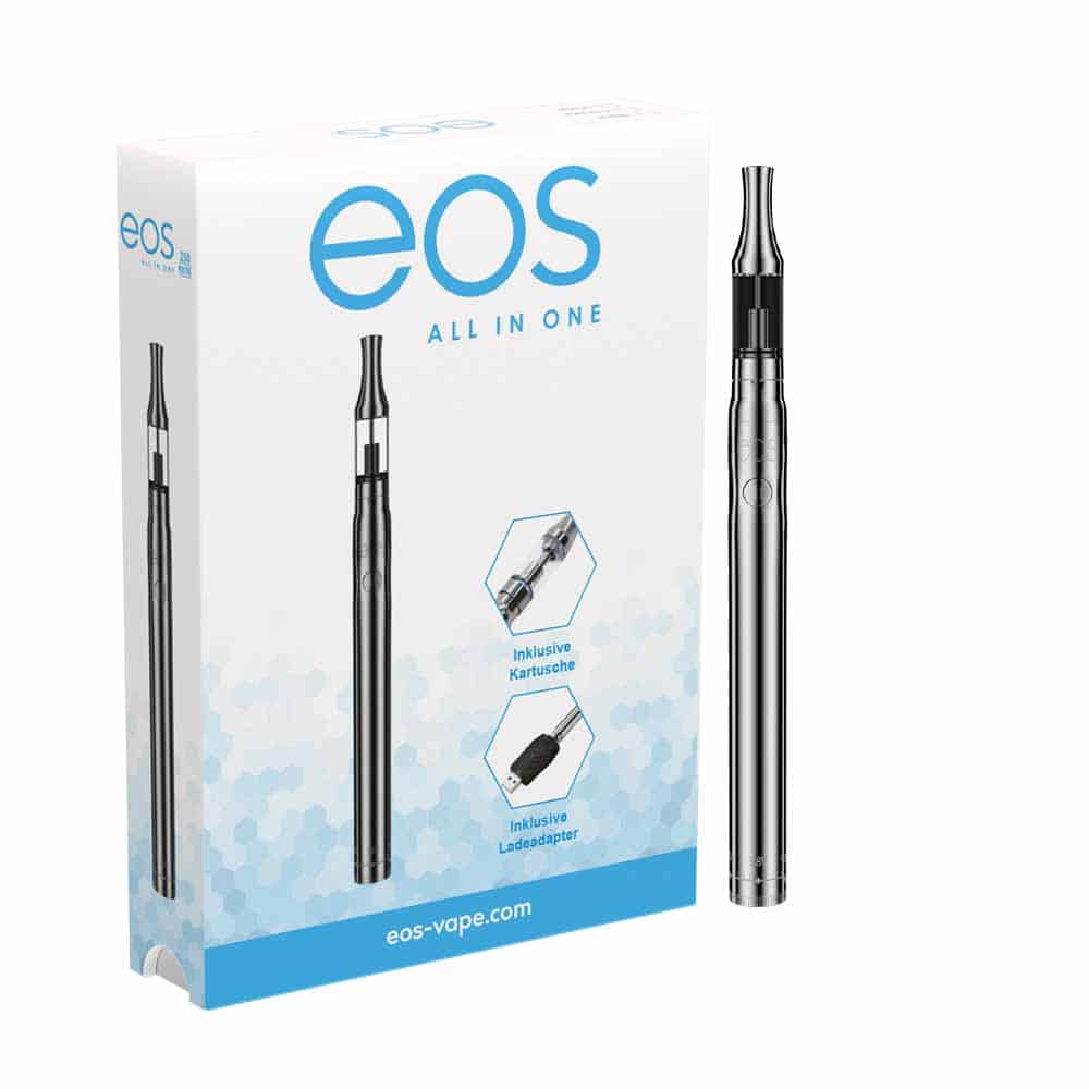 eos - eos Vape Pen 350mAh - Chrome - cbdserenity