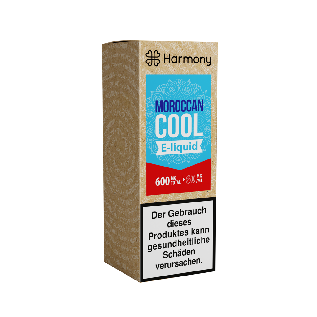 Harmony Moroccan Mint - CBD E-Liquid 6% (600mg) - 10ml - cbdserenity