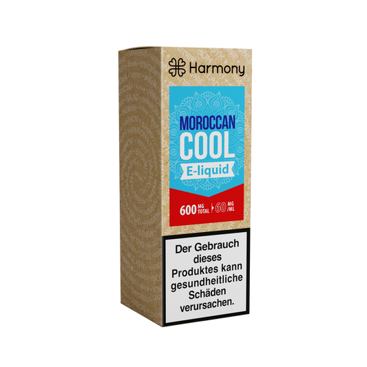 Harmony Moroccan Mint - CBD E-Liquid 6% (600mg) - 10ml - cbdserenity