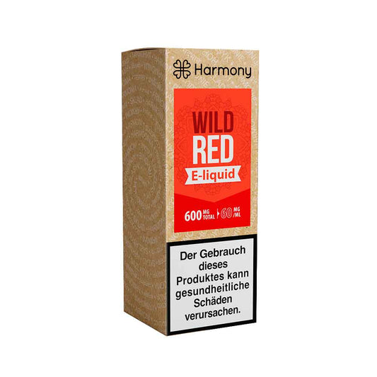 Harmony Wild Red | CBD E-Liquid 6% (600mg) - 10ml