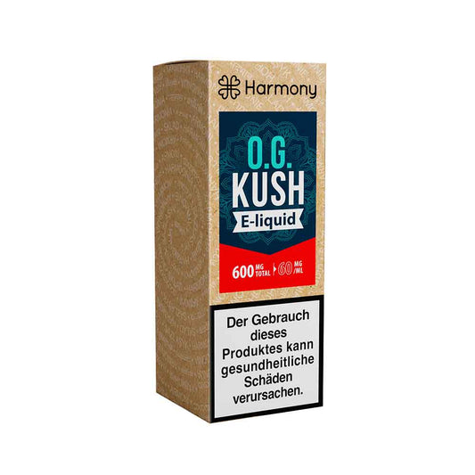 Harmony OG Kush- CBD E-Liquid 6% (600mg) - 10ml - cbdserenity