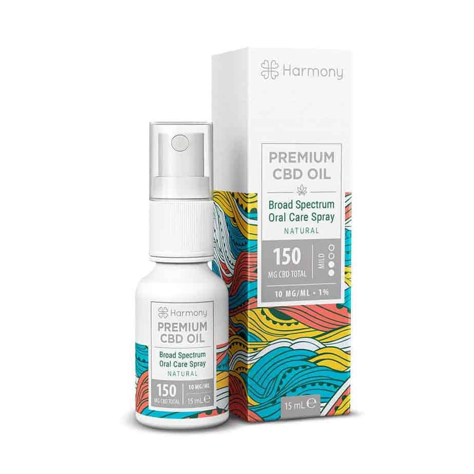 Harmony - CBD Spray 1% Natural (150mg) - 15ml - cbdserenity