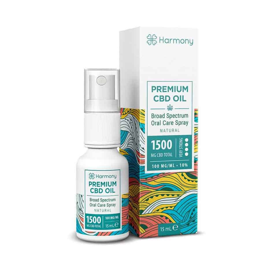 Harmony - CBD Spray 10% Natural (1.500mg) - 15ml - cbdserenity