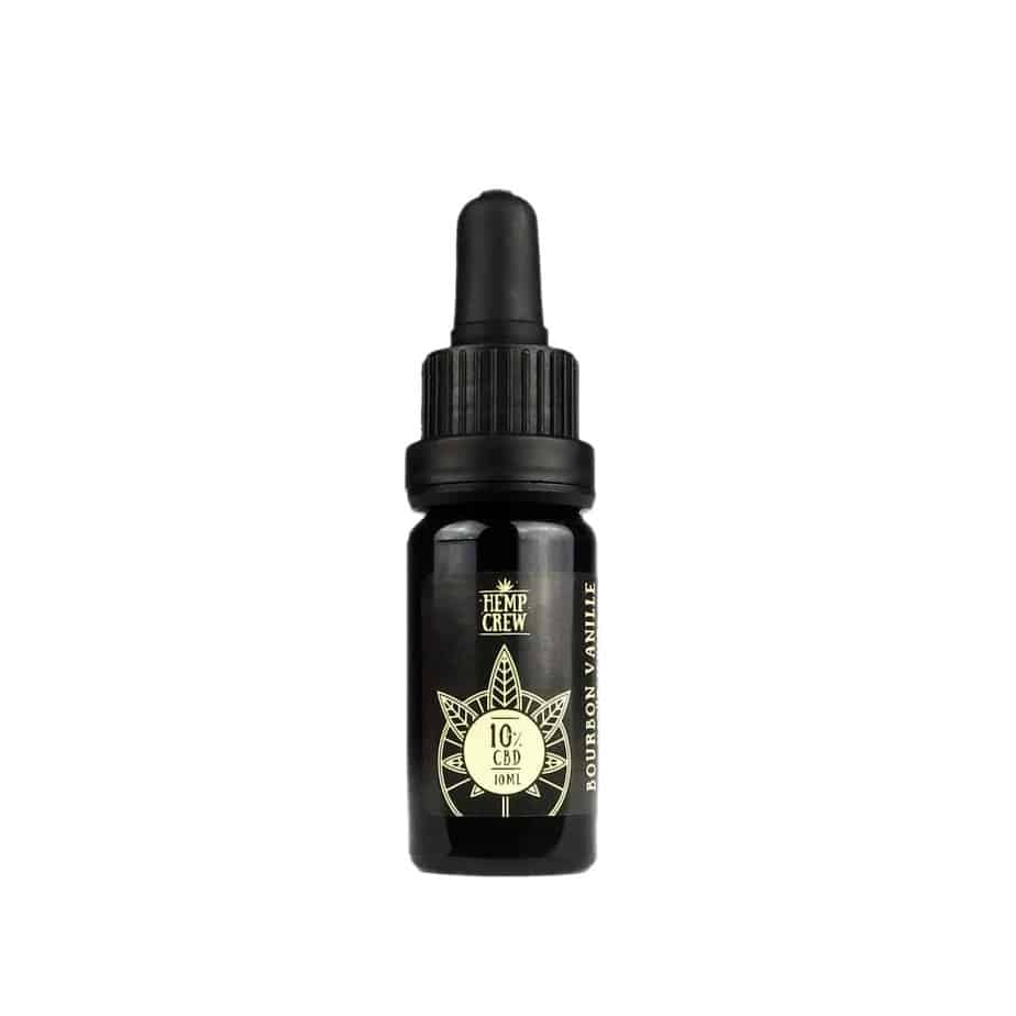 Hemp Crew Bourbon Vanille | CBD Öl 10% (1.000mg) - 10ml