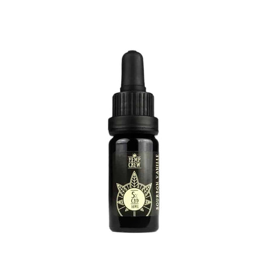 Hemp Crew - Bourbon Vanille - CBD Öl 5% (500mg) - 10ml - cbdserenity