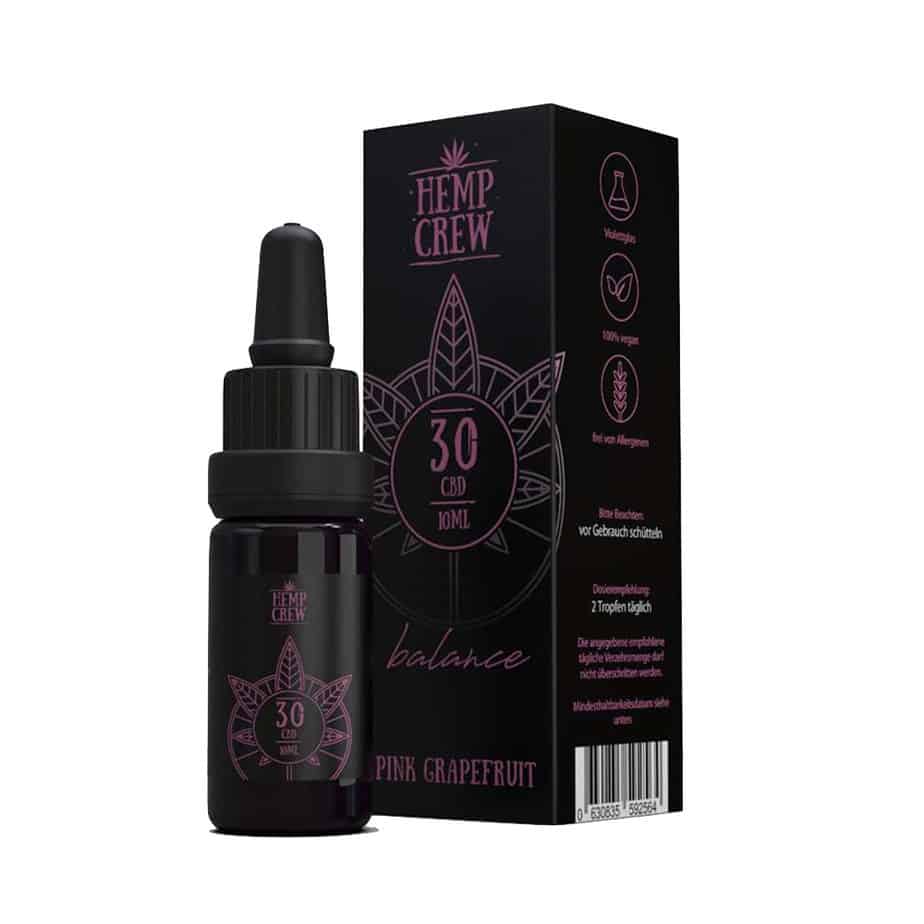 Hemp Crew - BALANCE - Pink Grapefruit - CBD Öl 30% (3.000mg) - 10ml - cbdserenity