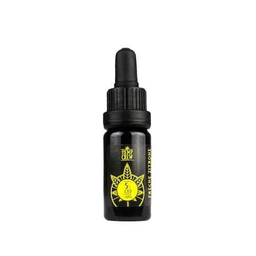 Hemp Crew - Freche Zitrone - CBD Öl 5% (500mg) - 10ml - cbdserenity