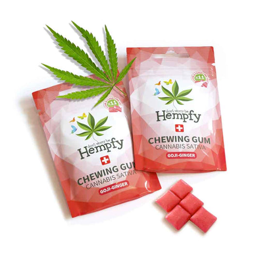 Hempfy Hanf Kaugummis - Goji-Ingwer - cbdserenity