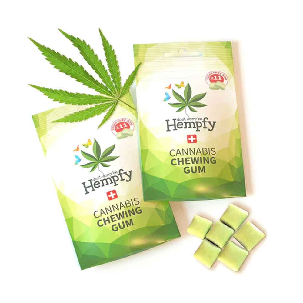 Hempfy Hanf Kaugummis - Limette - cbdserenity