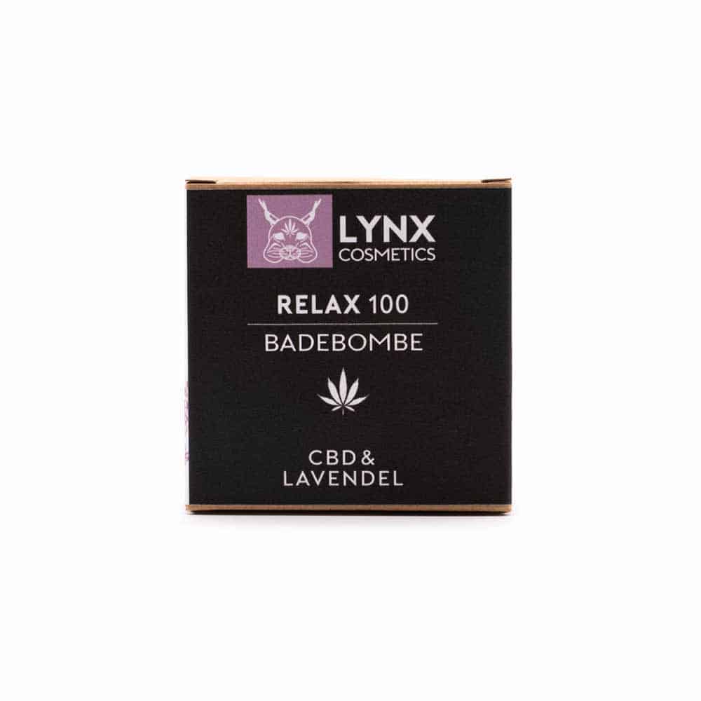 LYNX - CBD Badebombe  Badekugel Lavendel (100mg) CBD - 140g - cbdserenity