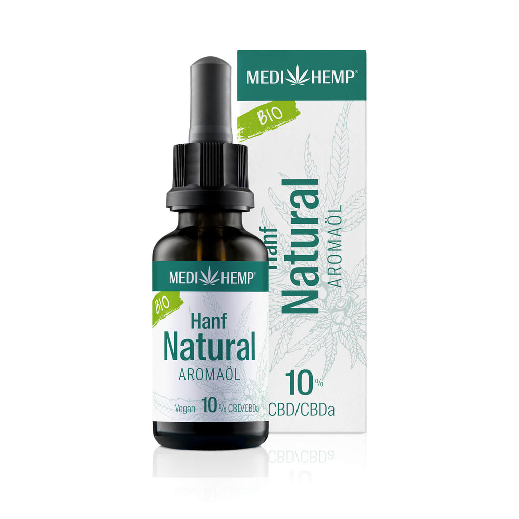 Medihemp - Bio Hanf Natural - Bio CBD Öl 10% (3.000mg) - 30ml - cbdserenity