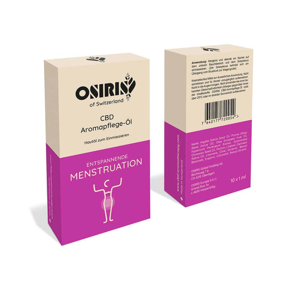 Osiris - Menstruation - CBD Aromapflege Öl - 10ml - cbdserenity