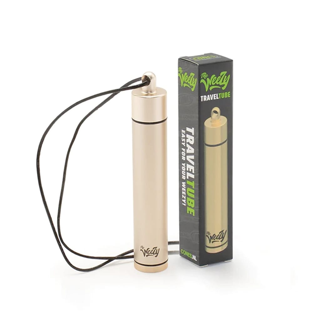 The Weezy Travel Tube - Gold | Luft- & Wasserdicht