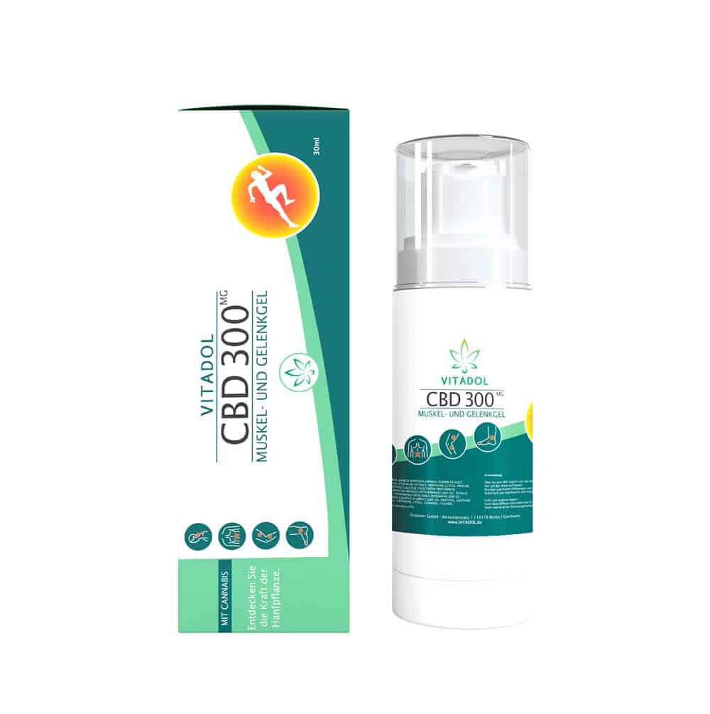 Vitadol CBD 300 Muskel- und Gelenkgel – 30ml - 300mg CBD