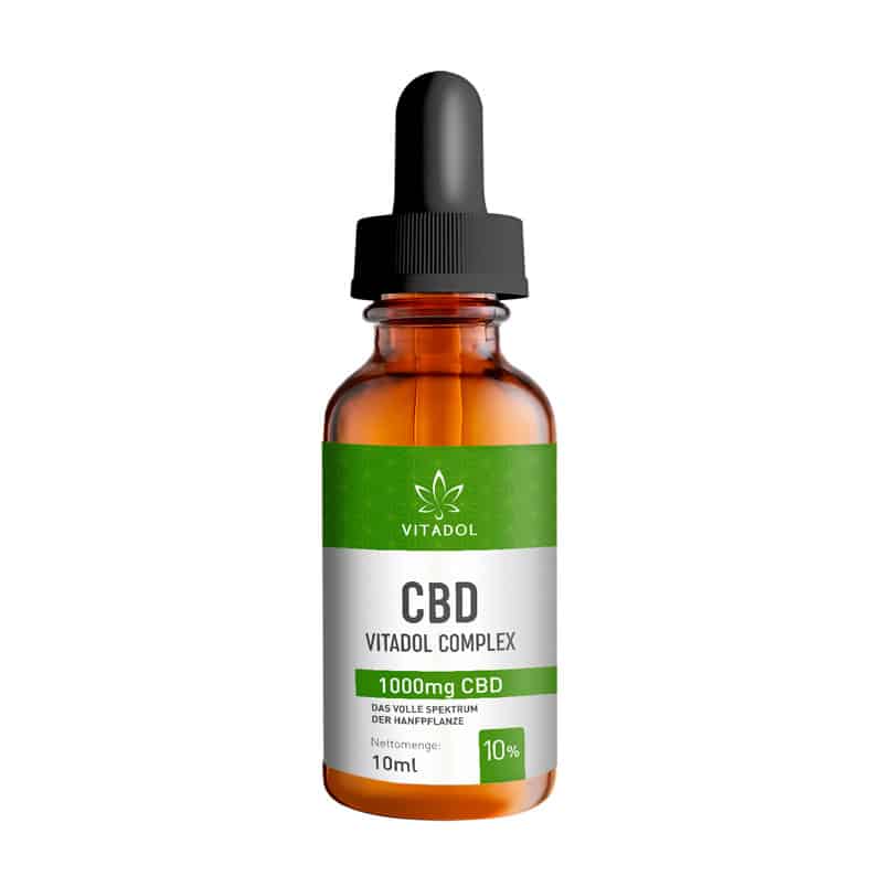 Vitadol Complex - Bio CBD Öl 10% (1.000mg) - 10ml - cbdserenity