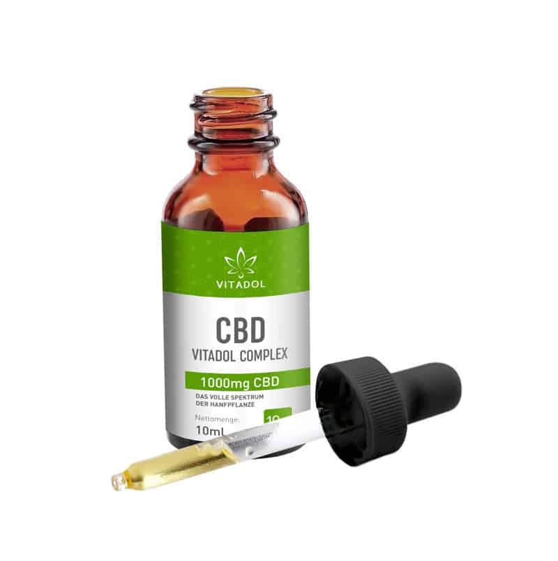 Vitadol Complex - Bio CBD Öl 10% (1.000mg) - 10ml - cbdserenity