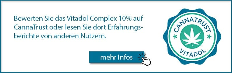 Vitadol Complex - Bio CBD Öl 10% (1.000mg) - 10ml - cbdserenity