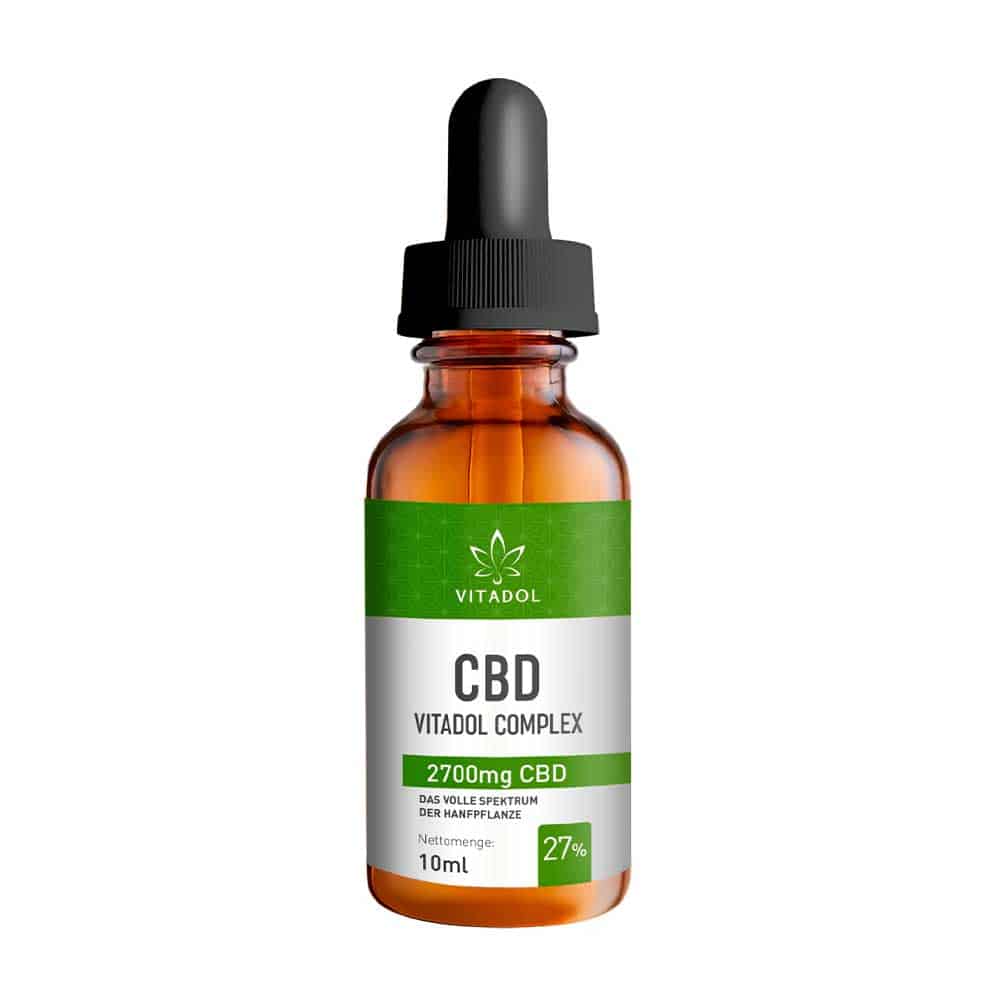 Vitadol Complex - Bio CBD Öl 27% (2.700mg) - 10ml - cbdserenity